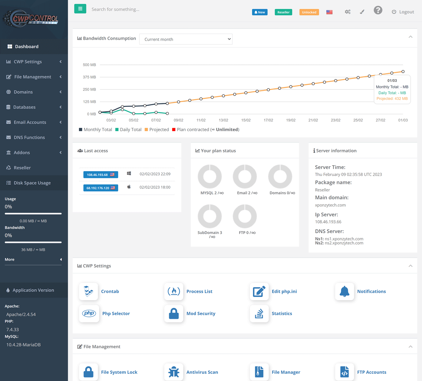 Reseller Hosting